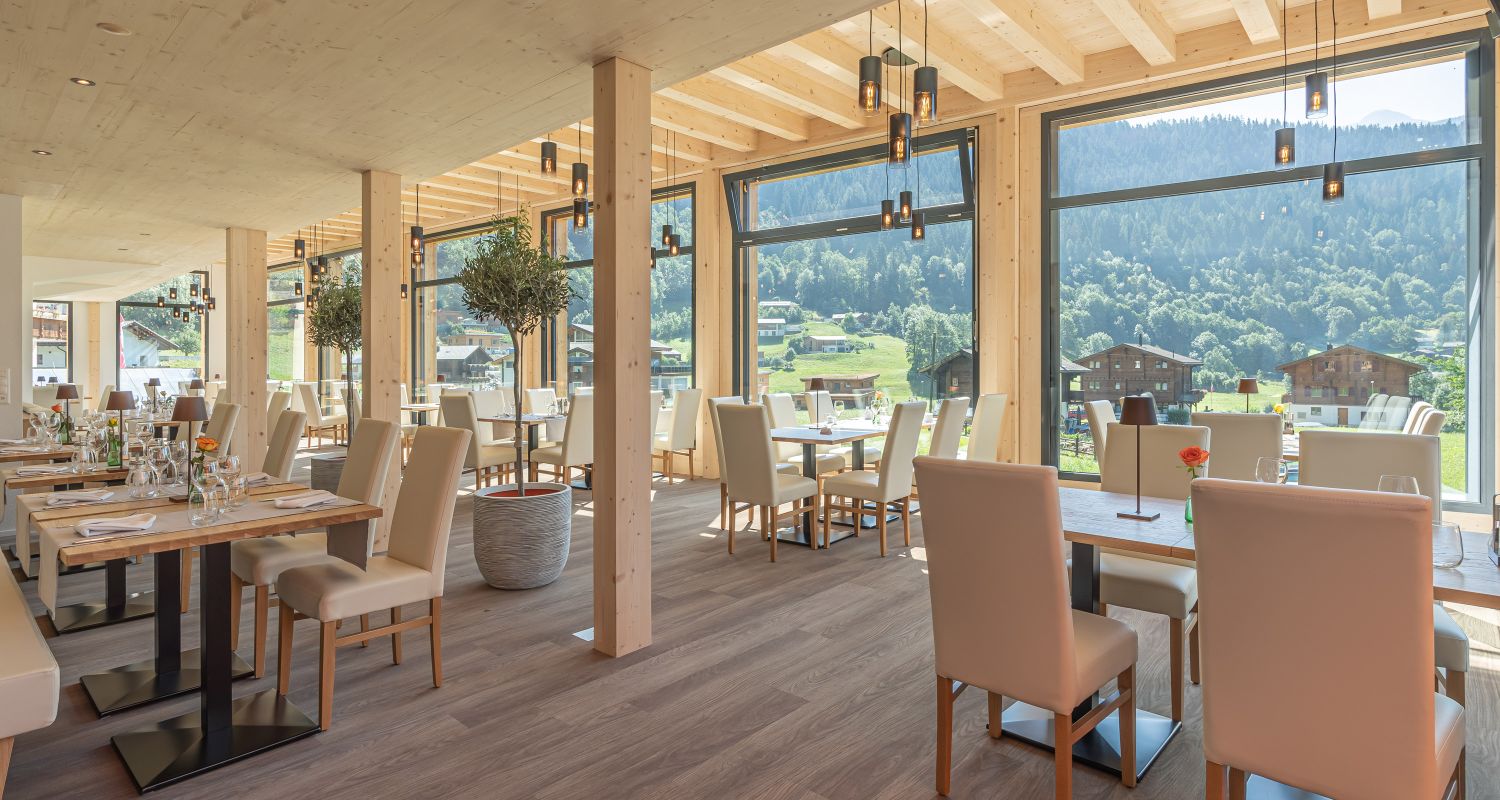 Speisen im Hotel Alpenblick Fieschertal