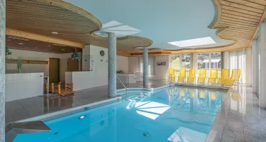 Piscine couverte à Fieschertal à l'hôtel Alpenblick